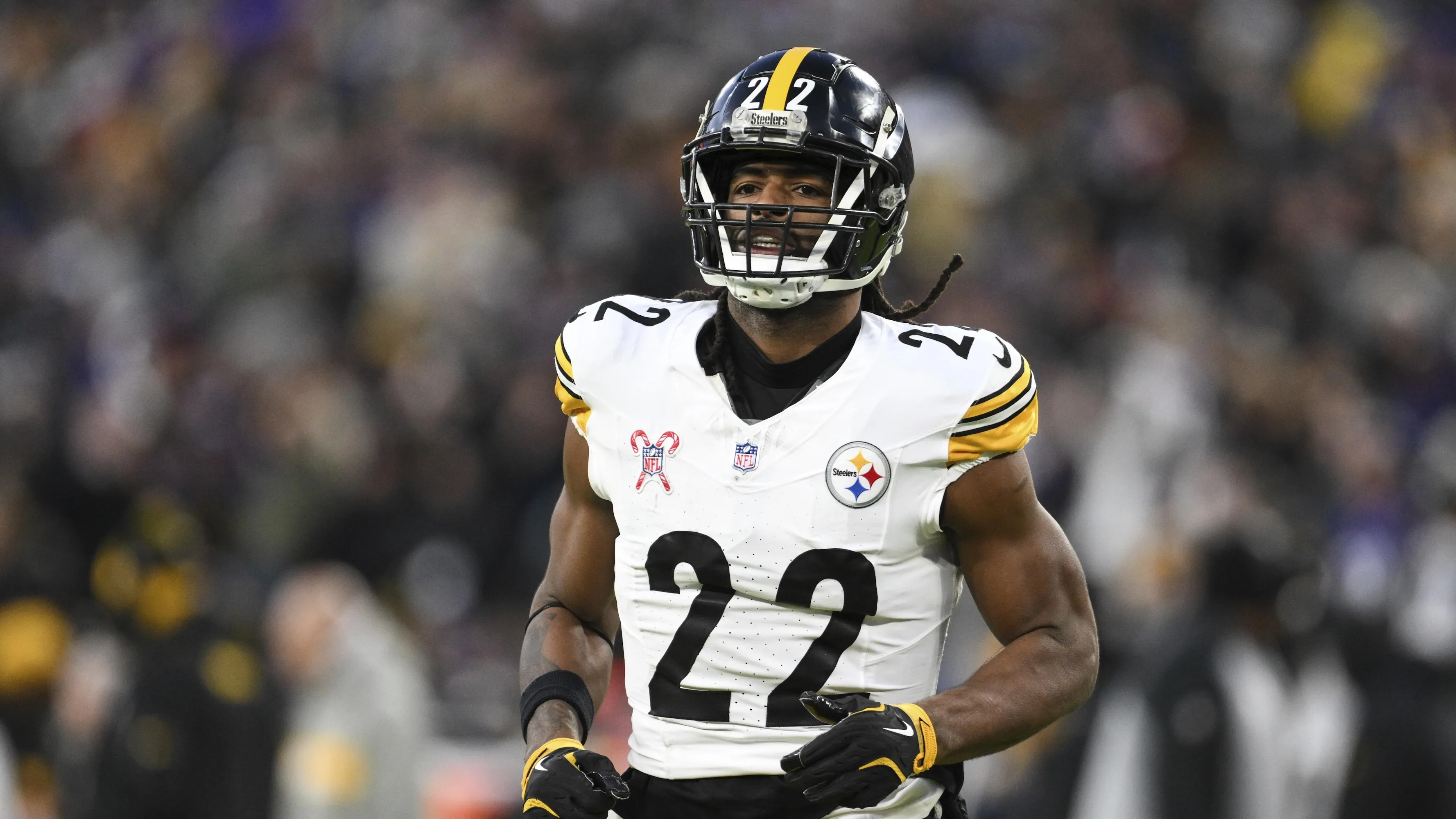 Najee Harris Chargers Alami Cedera Mata ‘Ringan’ Akibat ‘Kecelakaan’ Kembang Api