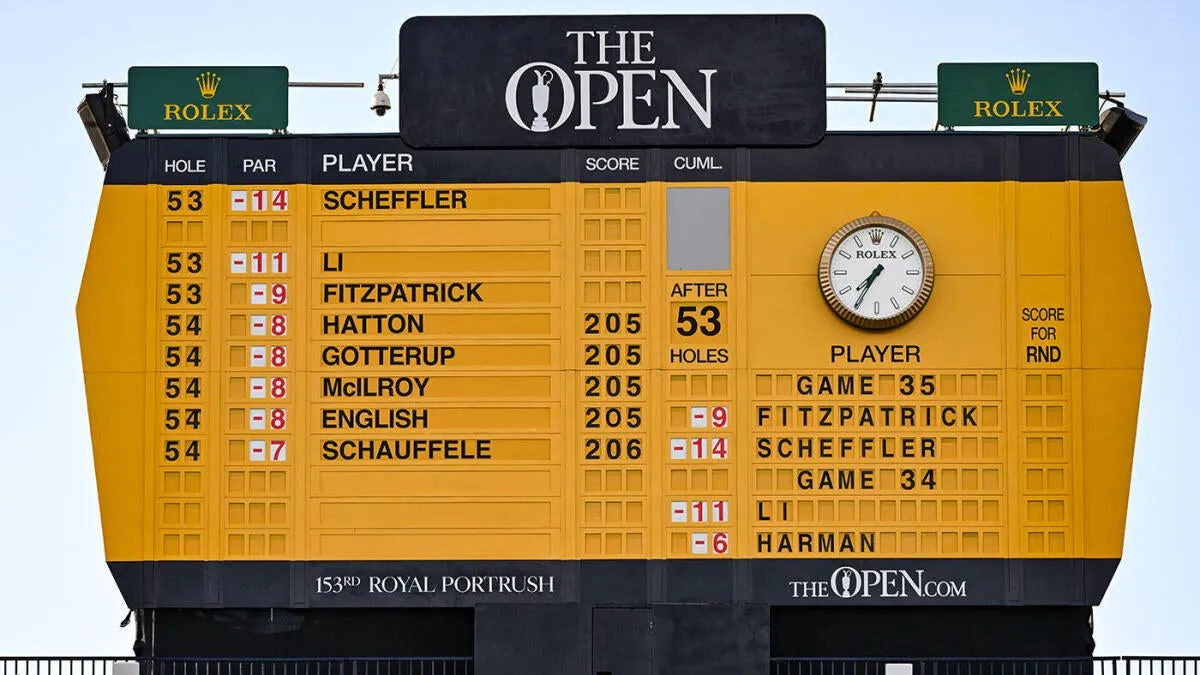 Papan Skor Terbuka 2025: Skor Golf, Liputan Kejuaraan Terbuka, Ronde 4 di Royal Portrush