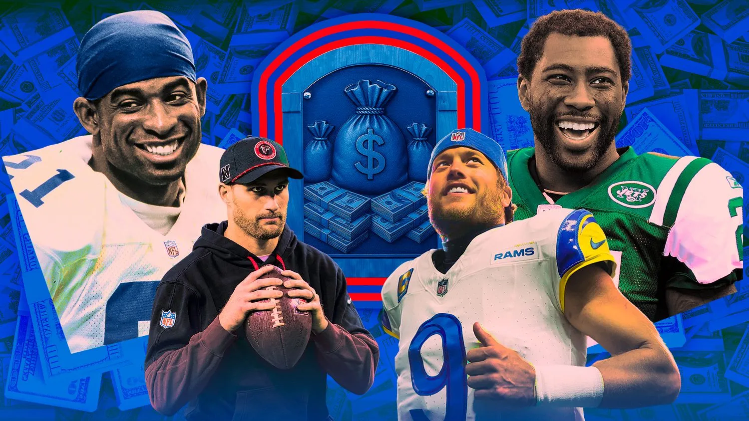 Memperkenalkan Hall of Fame 'Kantong': Delapan bintang NFL yang DIBAYAR, berulang-ulang dan berulang-ulang lagi